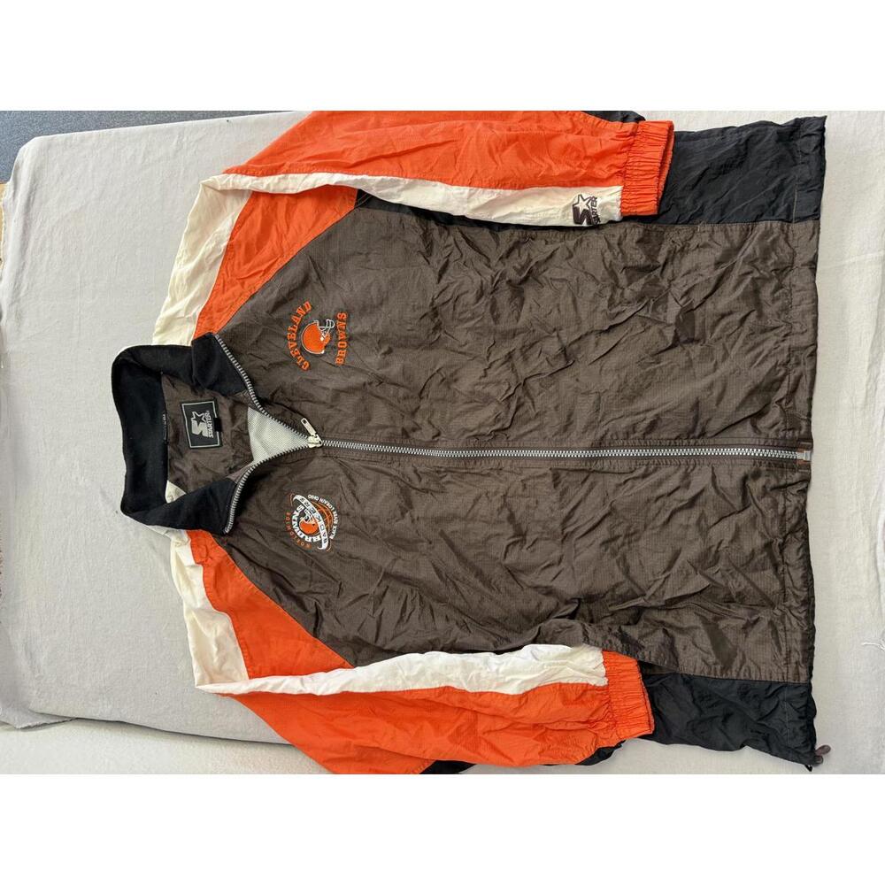 Starter Cleveland Browns Jacket Worldwide Backers Zip Up 3XL